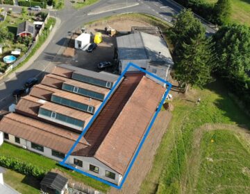 Sanierte, beheizte Gewerbehalle (316 m²) in Ronneburg, 63549 Ronneburg, Halle